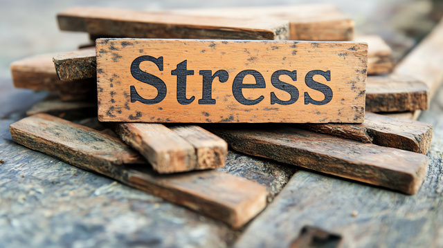 Overwhelmed person experiencing stress and burnout